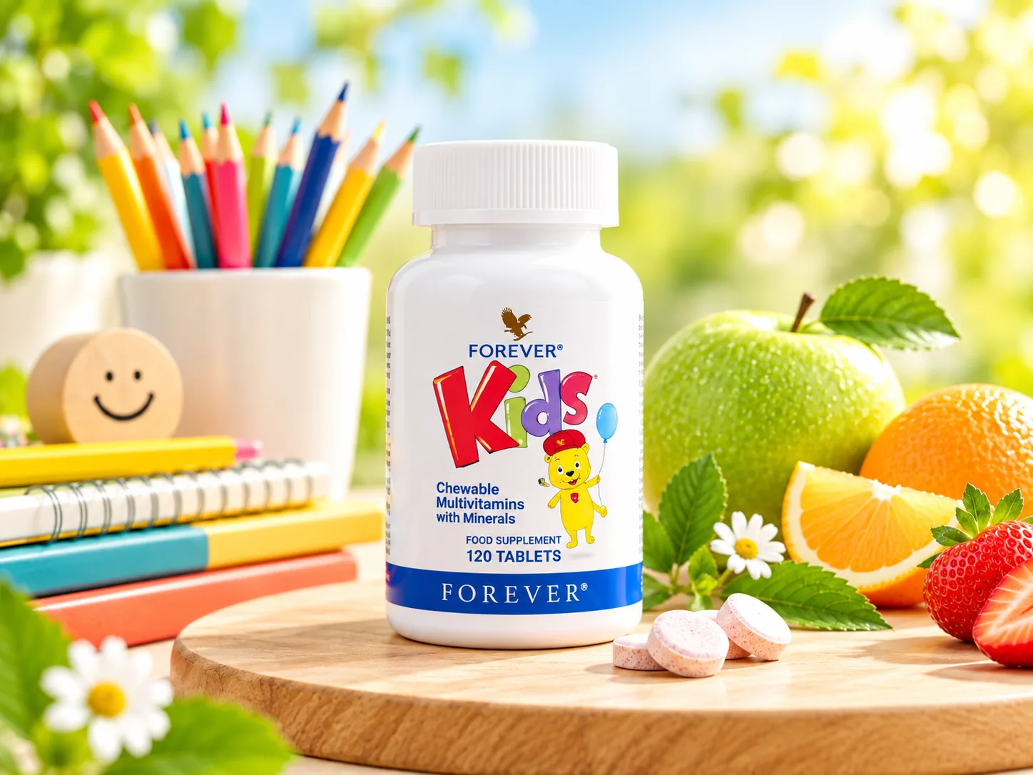 Flacon officiel Forever Kids, référence 354